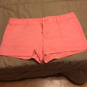 Mission Supply Co. neon orange shorts Size 9